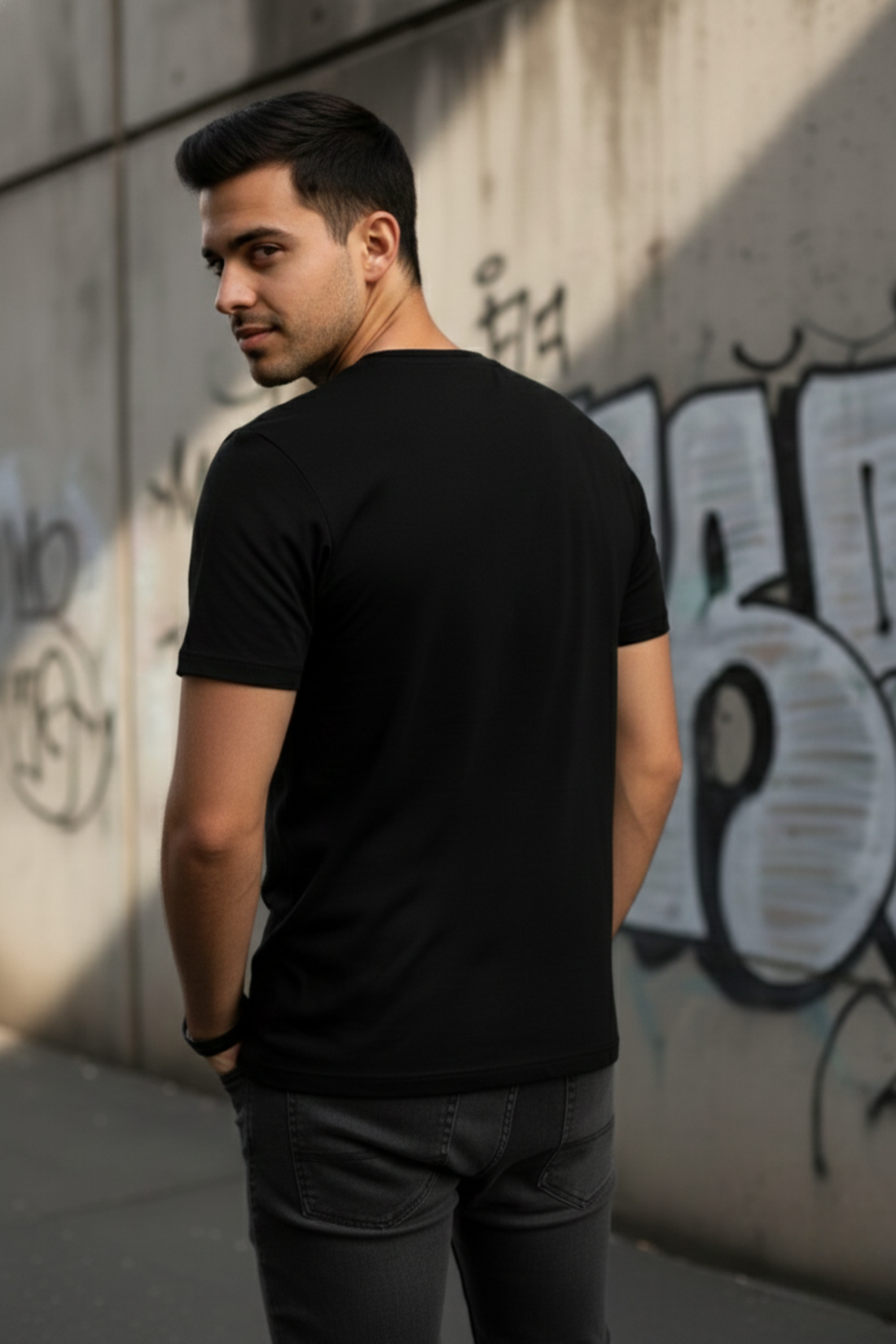 Eren: Organic T-shirt | Black