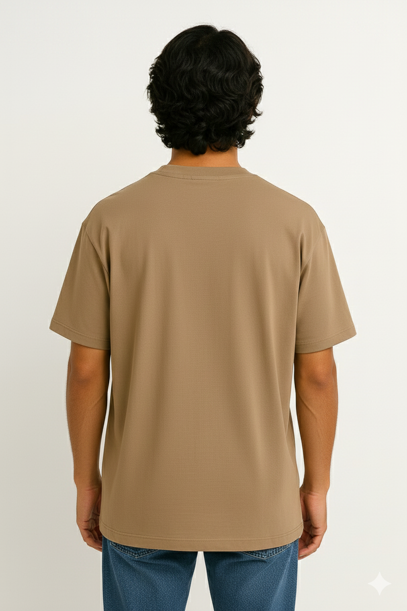 Oversized T-shirt | Taupe