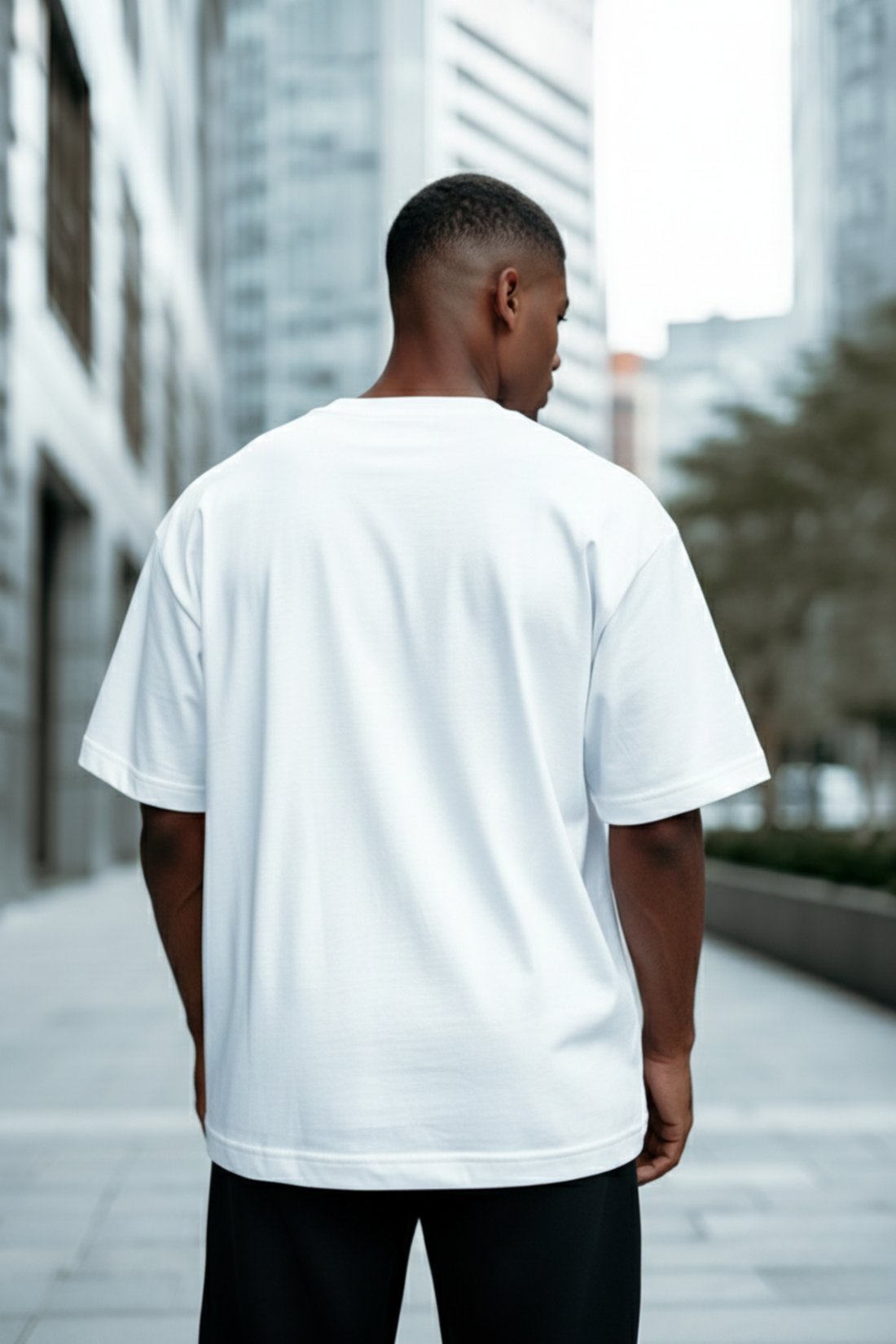 Mojo Jojo: Oversized Premium T-shirt | White