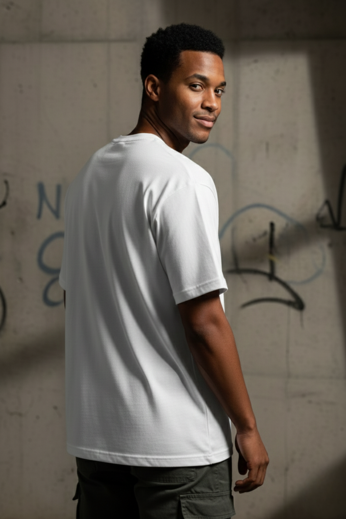 Breathe: Oversized Premium T-shirt | White