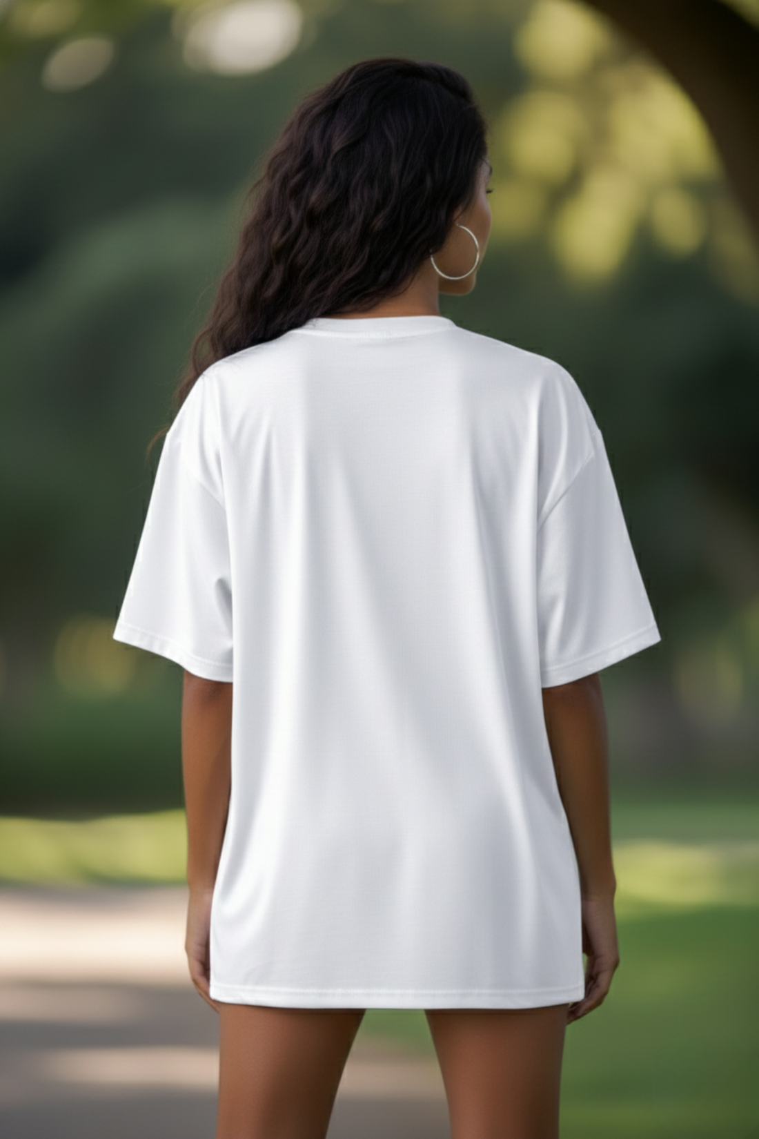 Inner Peace: Oversized Premium T-shirt | White