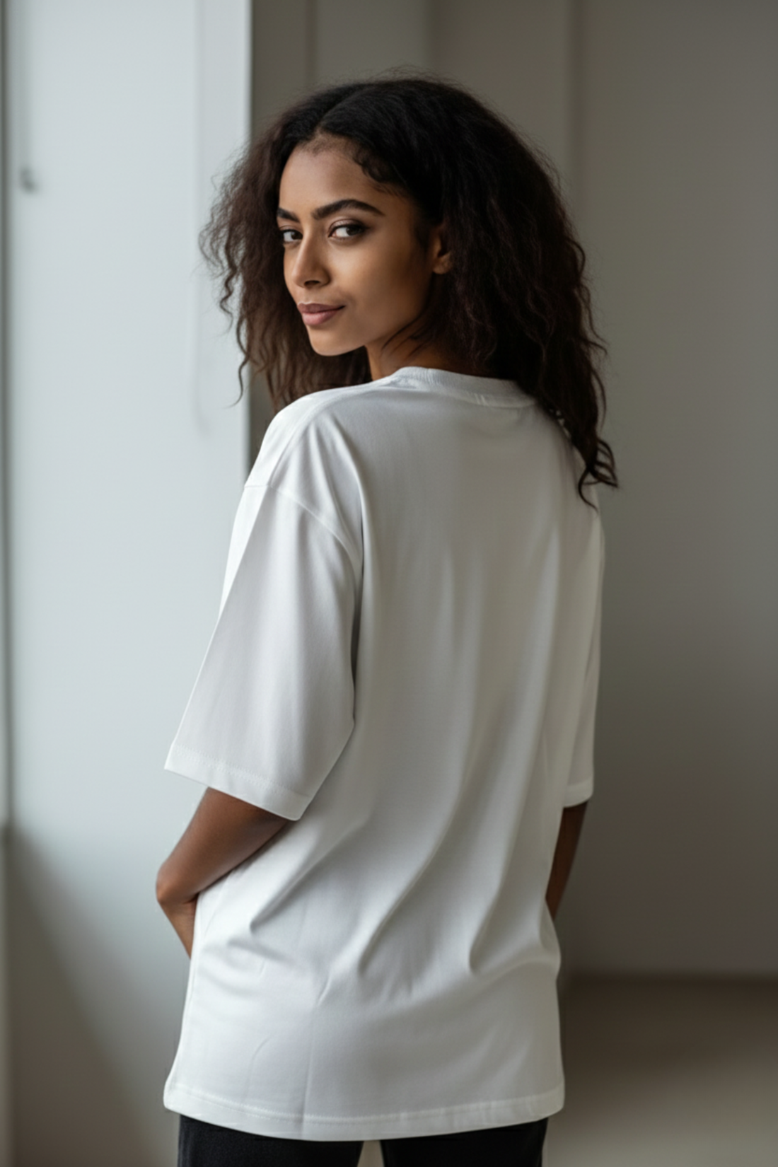 Powerpuff Girls: Oversized Premium T-shirt | White