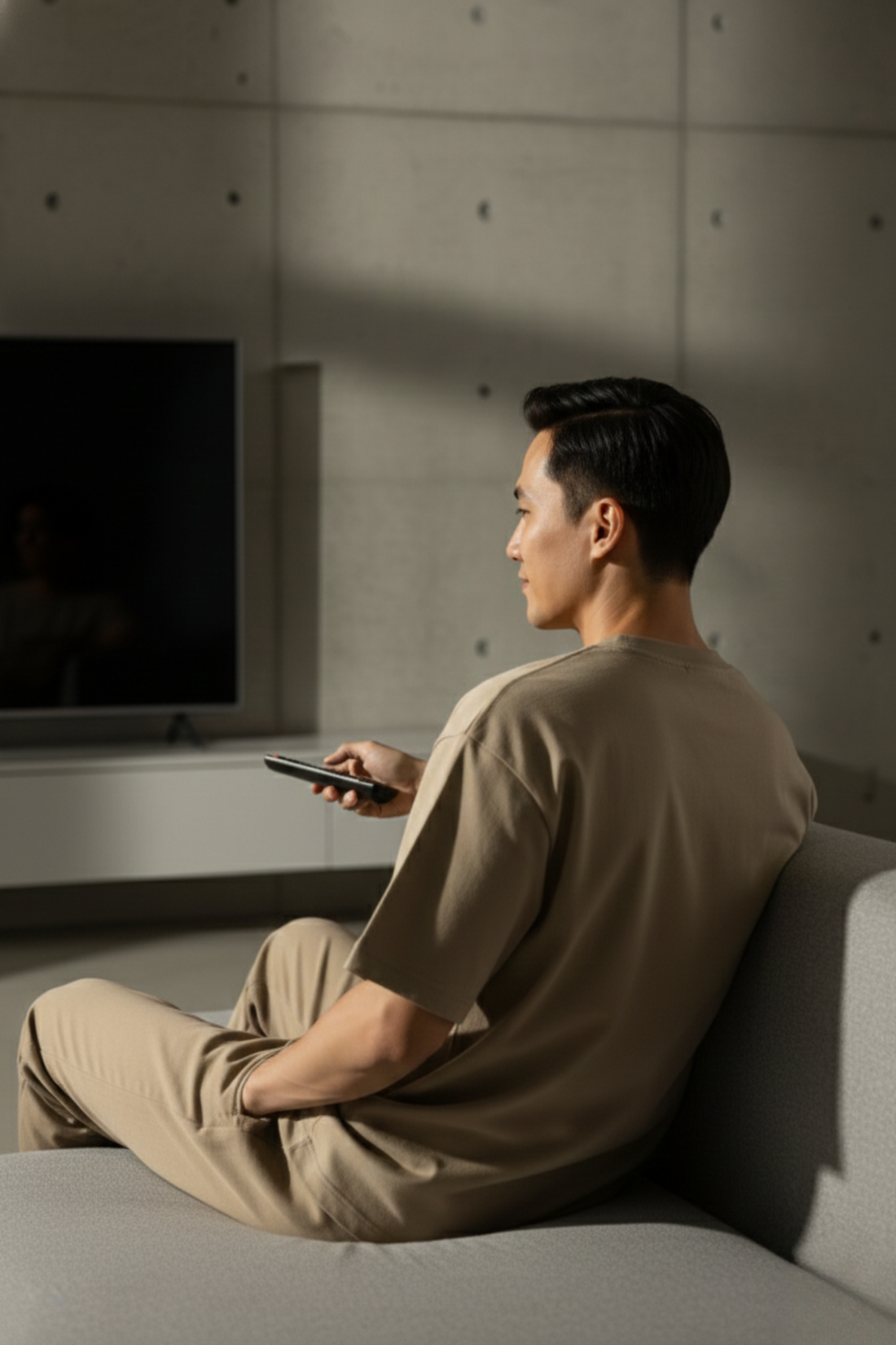 Serial Chiller: Oversized T-shirt | Taupe